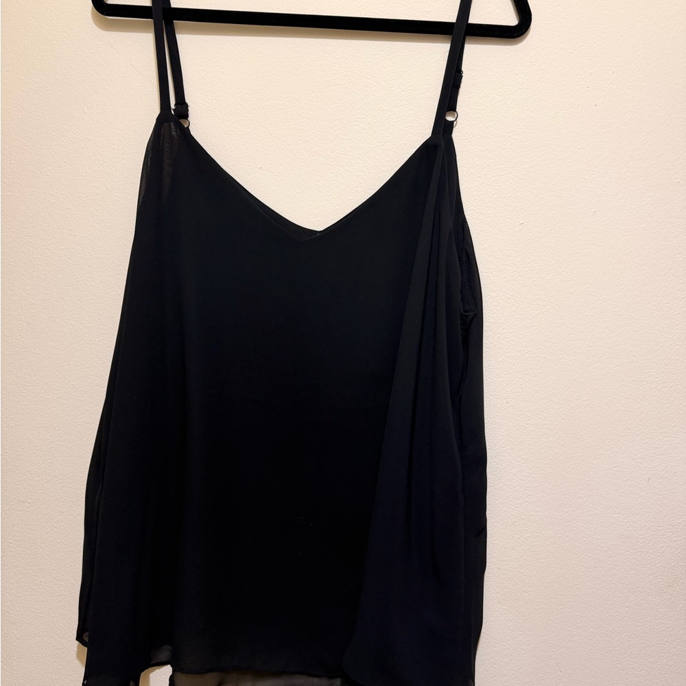 torrid Black V-Neck Spaghetti Strap Cami